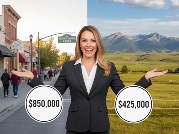 How Proximity to Downtown Eagle Affects Home Prices