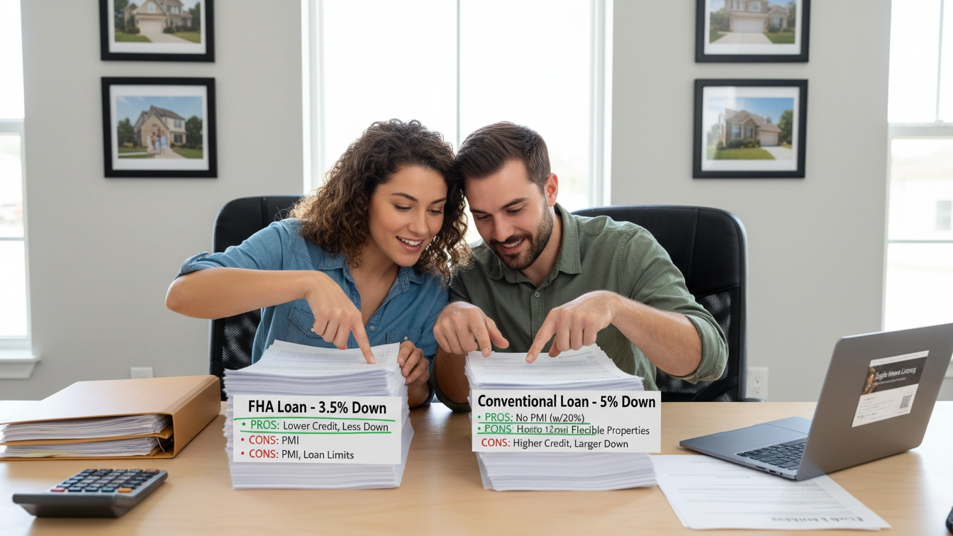 Best FHA vs Conventional Loans for First-Time Buyers in Eagle Idaho 2026