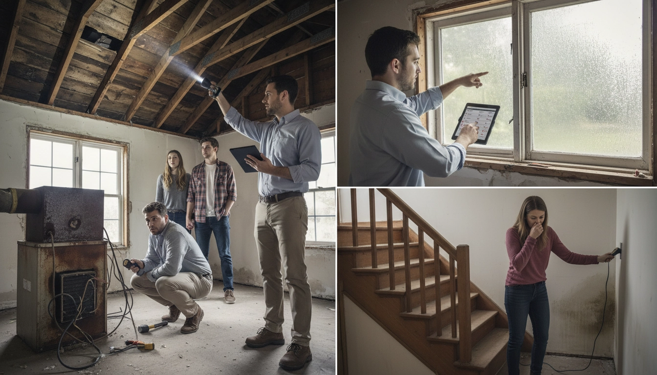 What Inspections to Prioritize- Roof, Windows, HVAC, Basement Odors?