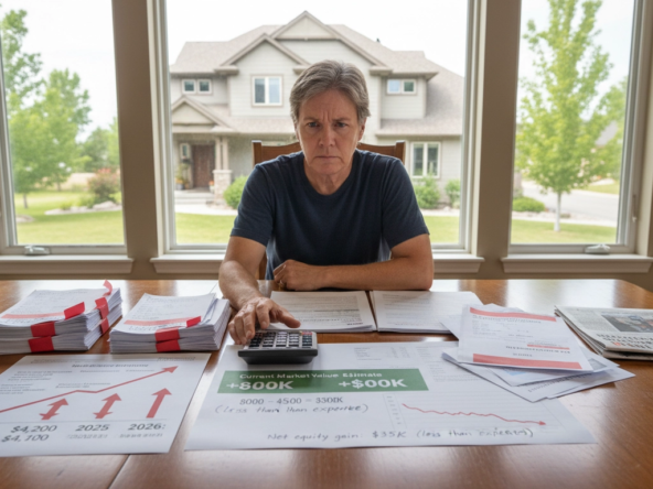 Are Rising Property Taxes and Maintenance Costs on Older:Newer Homes Going to Erode Equity Gains