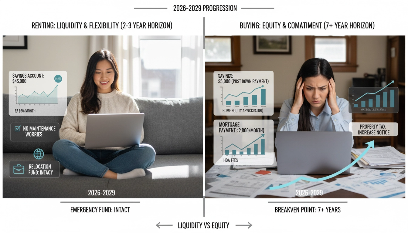 Is Renting Still the Smarter Short-Term Play for Many, Even If Buying Builds Equity Long-Term