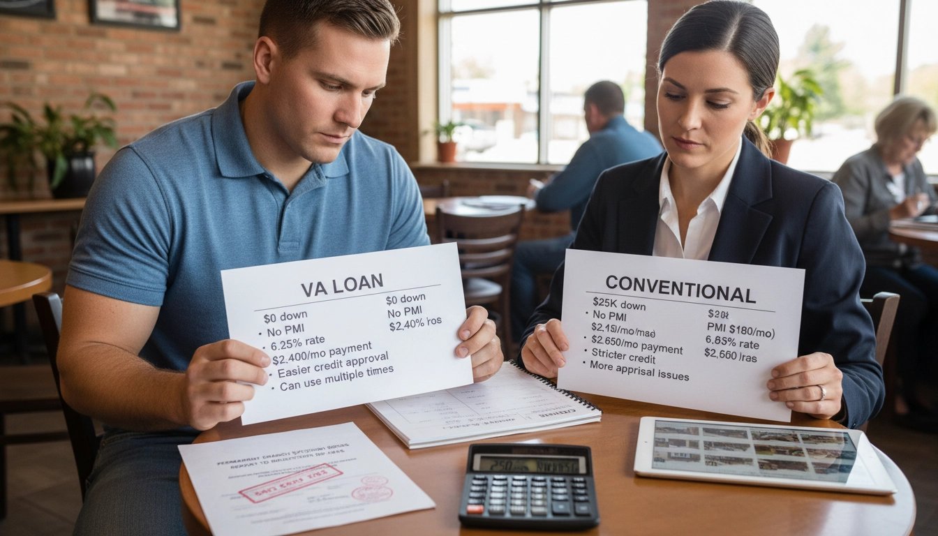 Is a VA Loan Better Than Conventional for Military Moves to Boise Area?