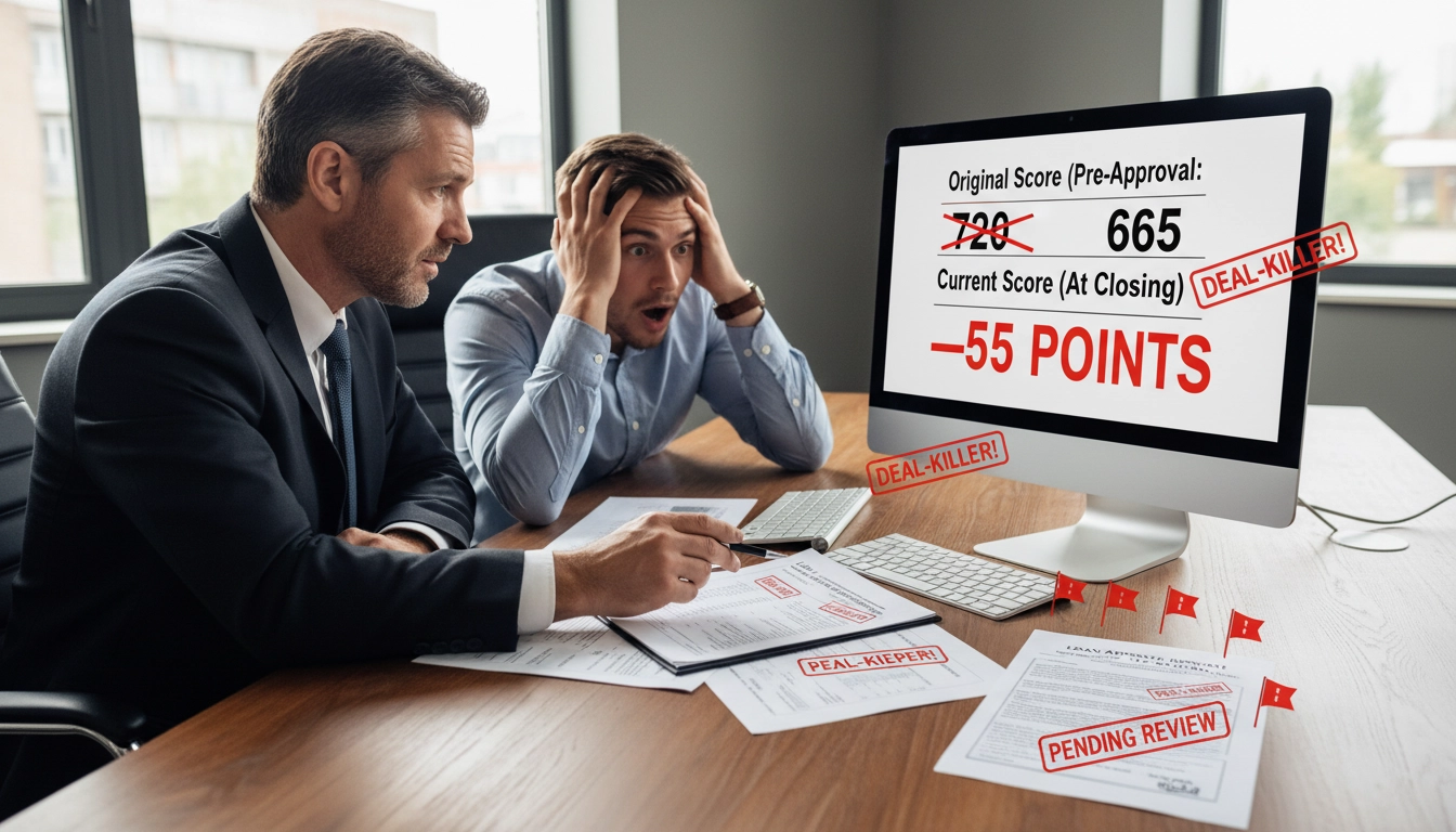 What Credit Score Changes Can Kill My Loan