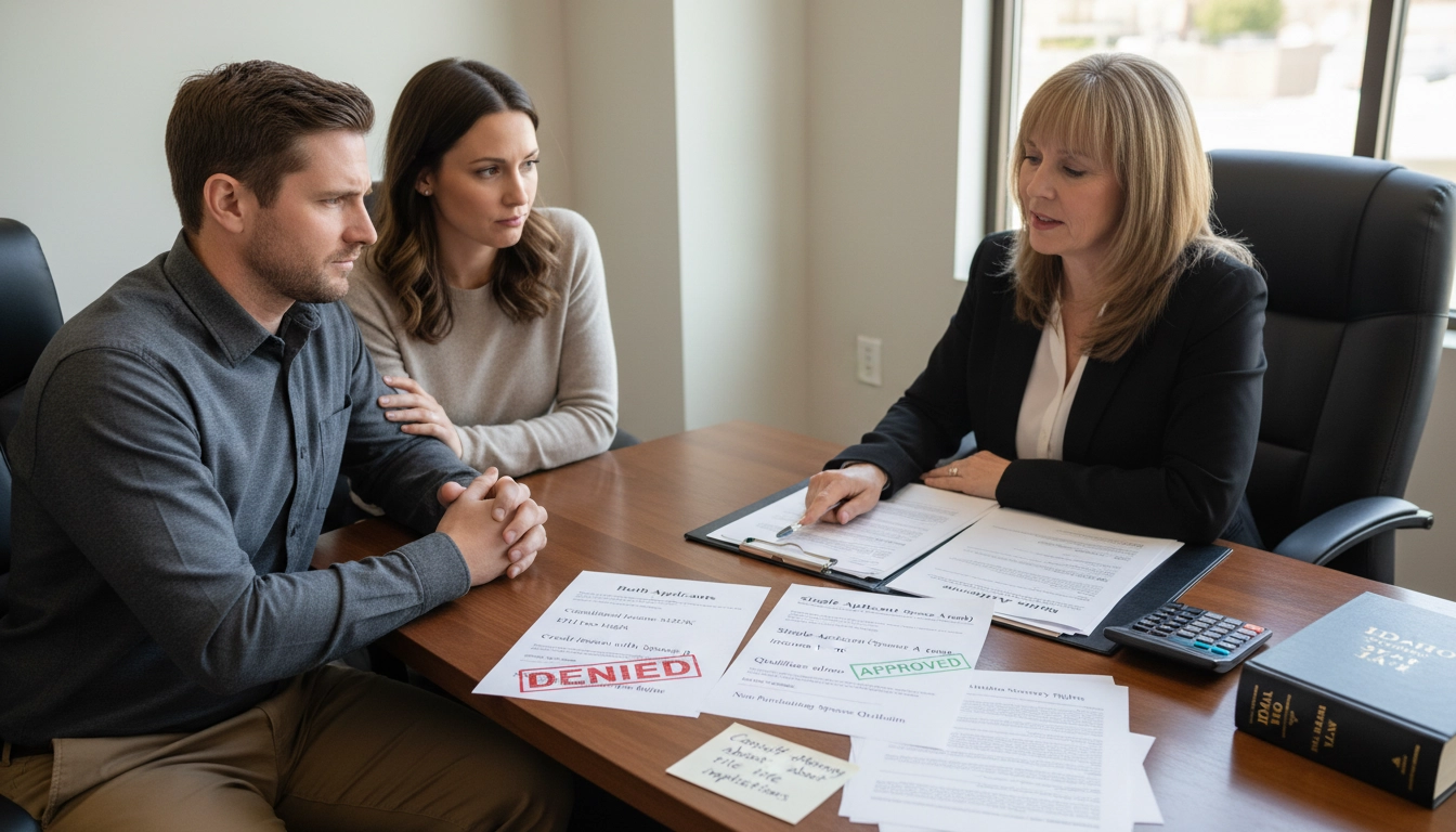 What Happens If Only One Spouse Qualifies for the Loan in Idaho?