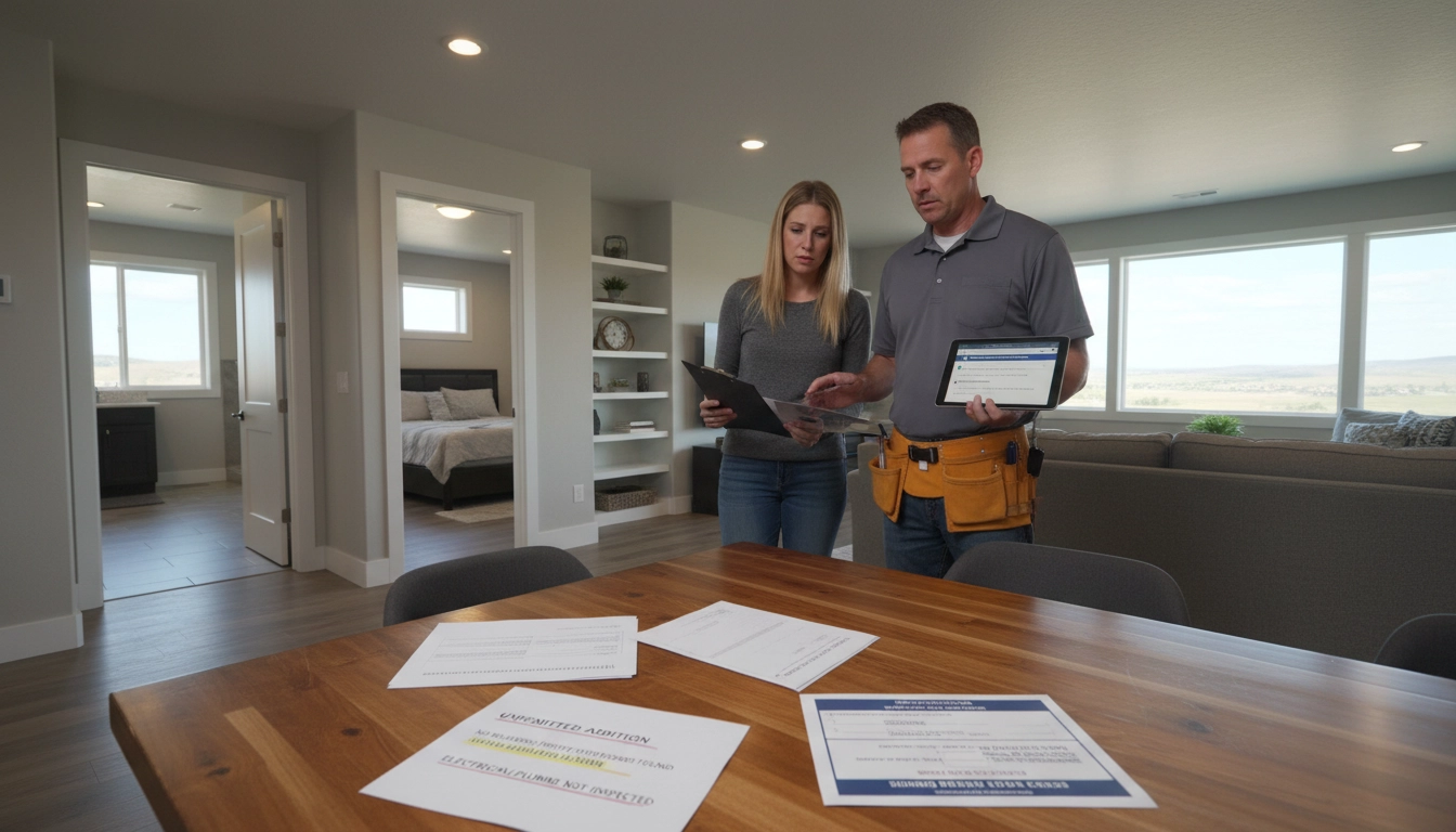 What Happens If a Home in the Treasure Valley Has Unpermitted Work?