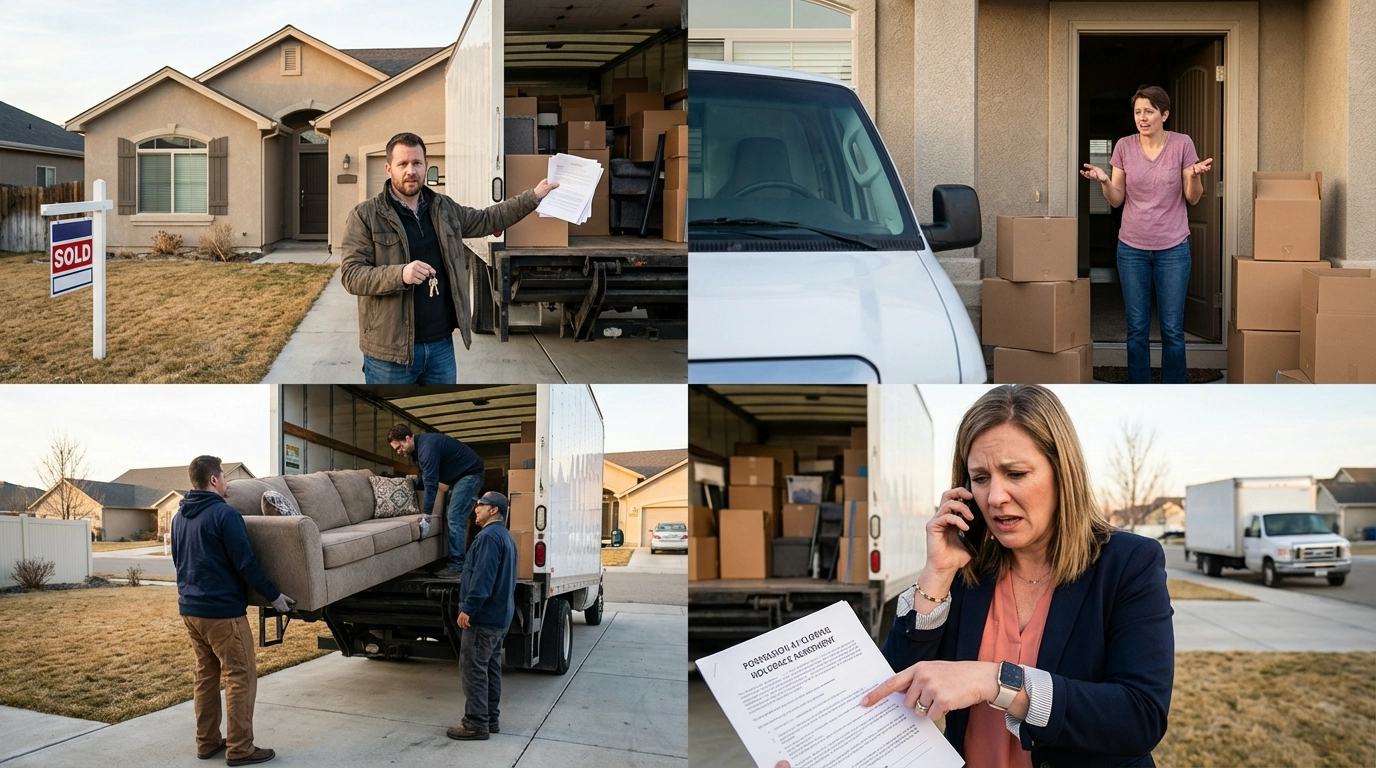 What Happens If a Seller Can’t Move Out on Time