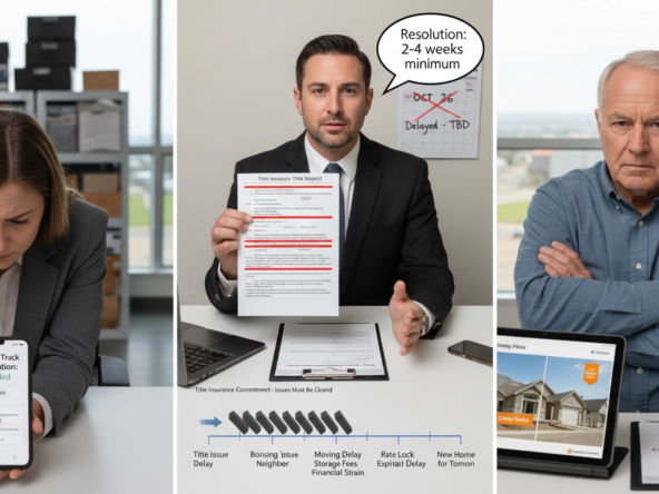 What Happens If a Title Issue Delays Closing in the Treasure Valley?