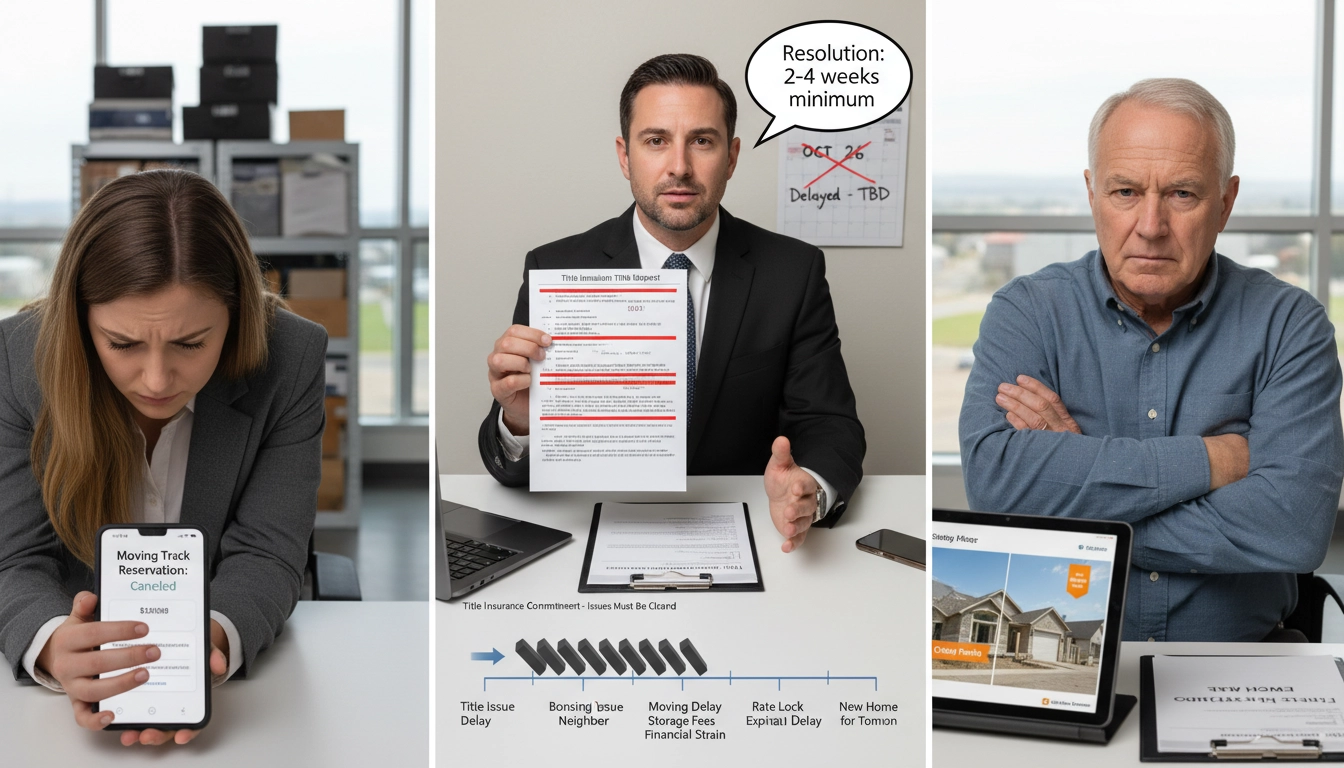 What Happens If a Title Issue Delays Closing in the Treasure Valley?