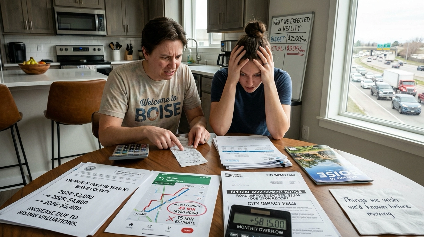 Hidden Costs of Buying in Boise- Taxes, Traffic, and Infrastructure Warnings for 2026 Newcomers