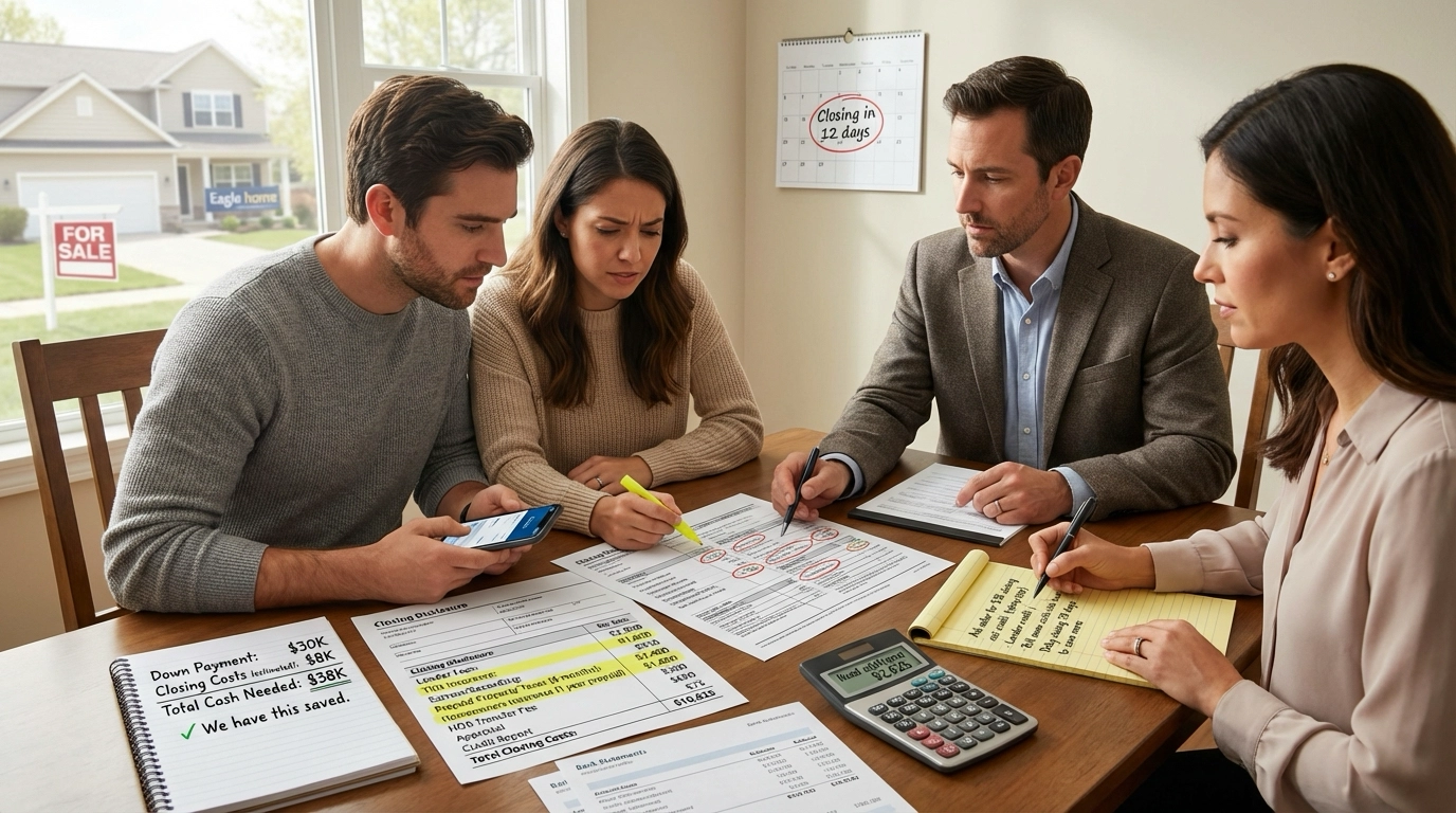 What Happens If Closing Costs Are Higher Than a Buyer Expected in the Treasure Valley?