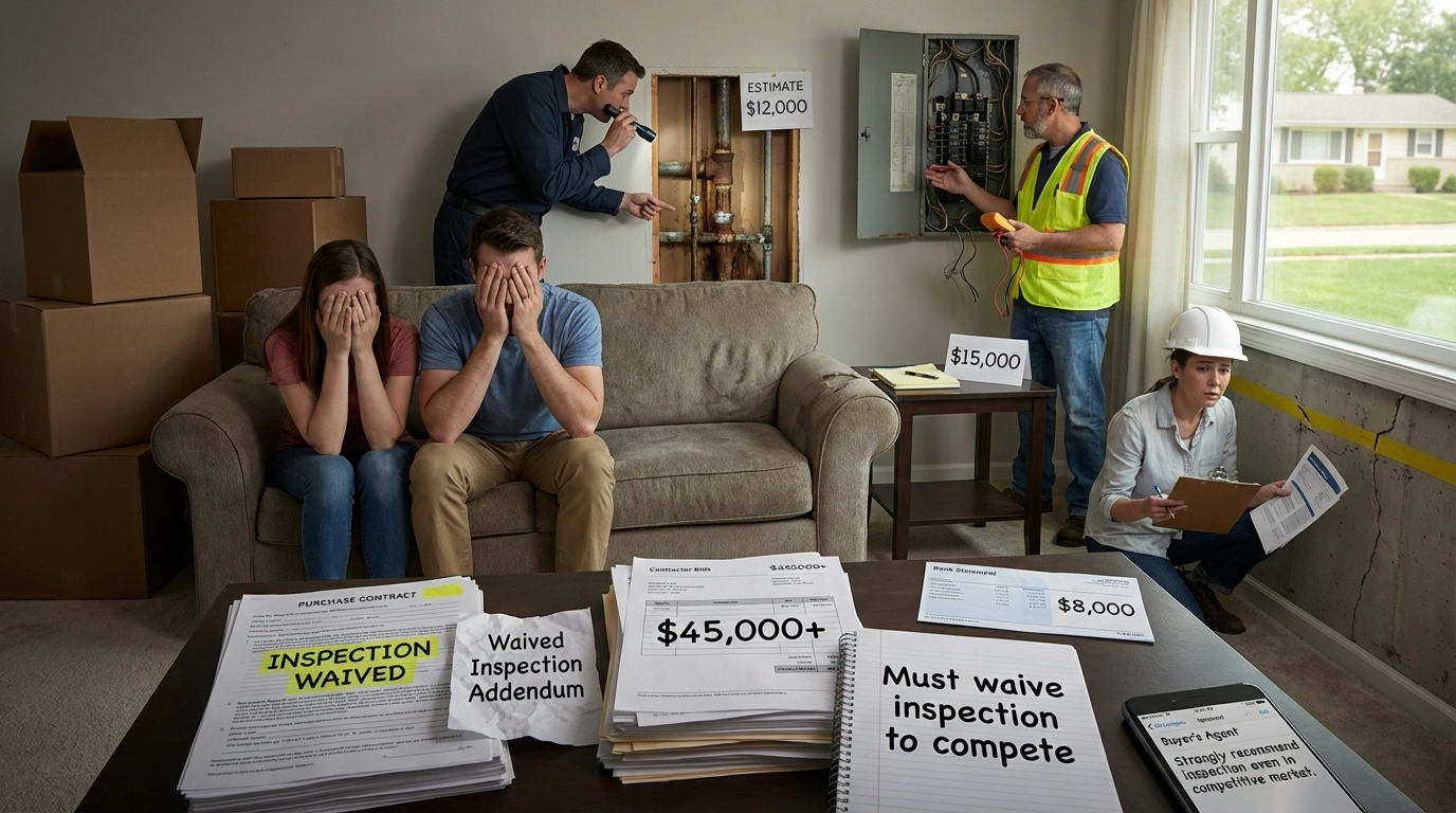 What Happens If a Buyer Waives the Inspection in the Treasure Valley