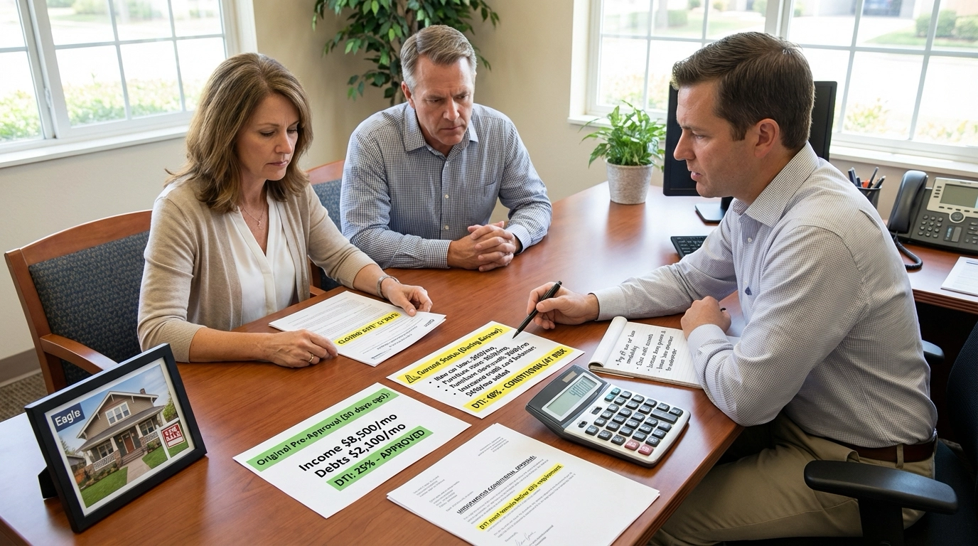 What Happens If a Buyer's Debt-to-Income Ratio Changes During Escrow?