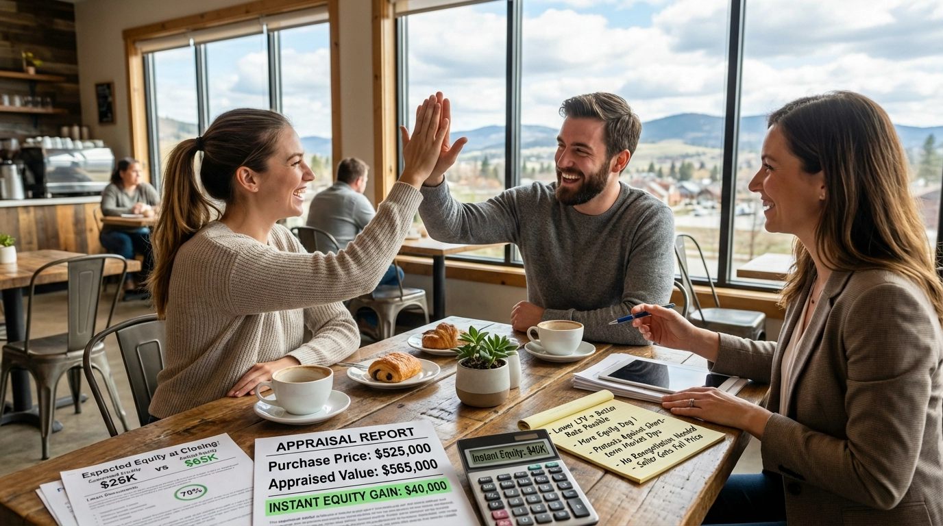 What Happens If a Home Appraises Higher Than the Purchase Price in the Treasure Valley?