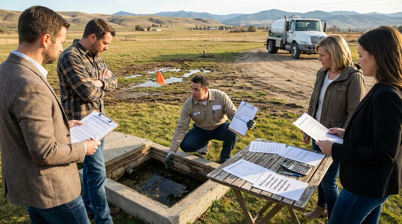 What Happens If a Home in the Treasure Valley Has a Septic System Instead of City Sewer