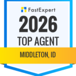 Top Agent badge in Middleton, ID awarded by Fast Expert for Chris Budka